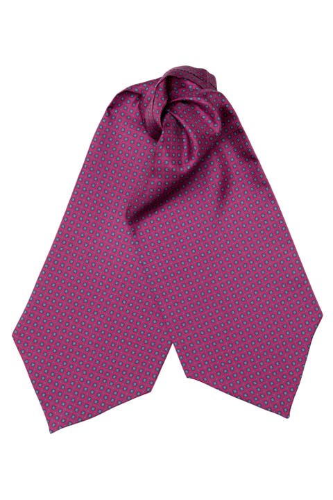 Navona - Silk Ascot Cravat Tie for Men