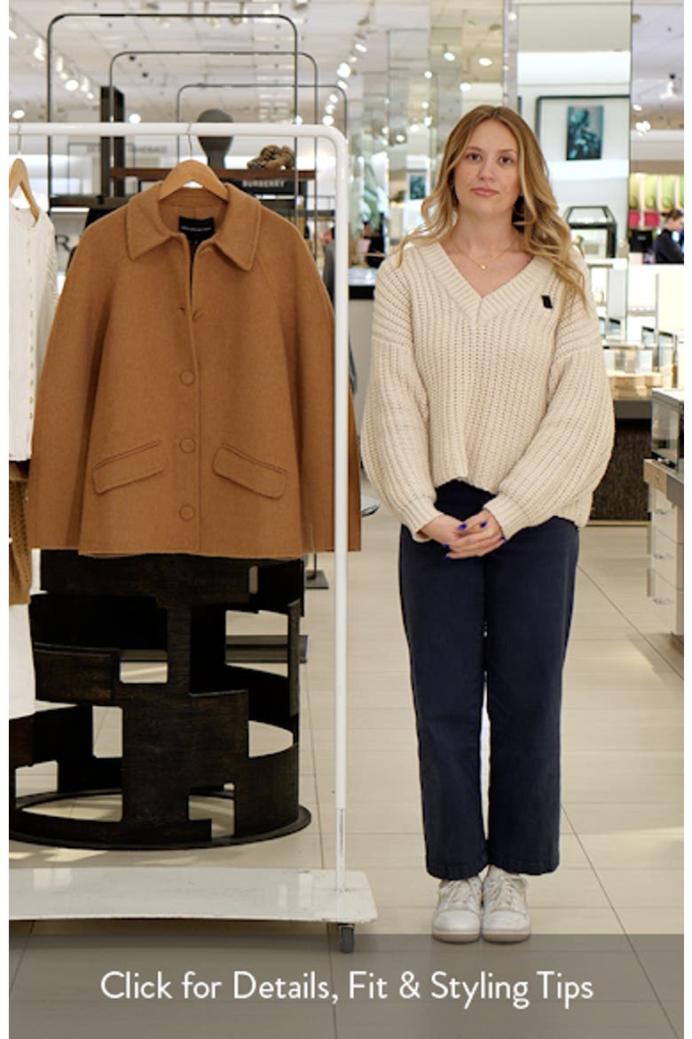 Oversize Wool Coat video