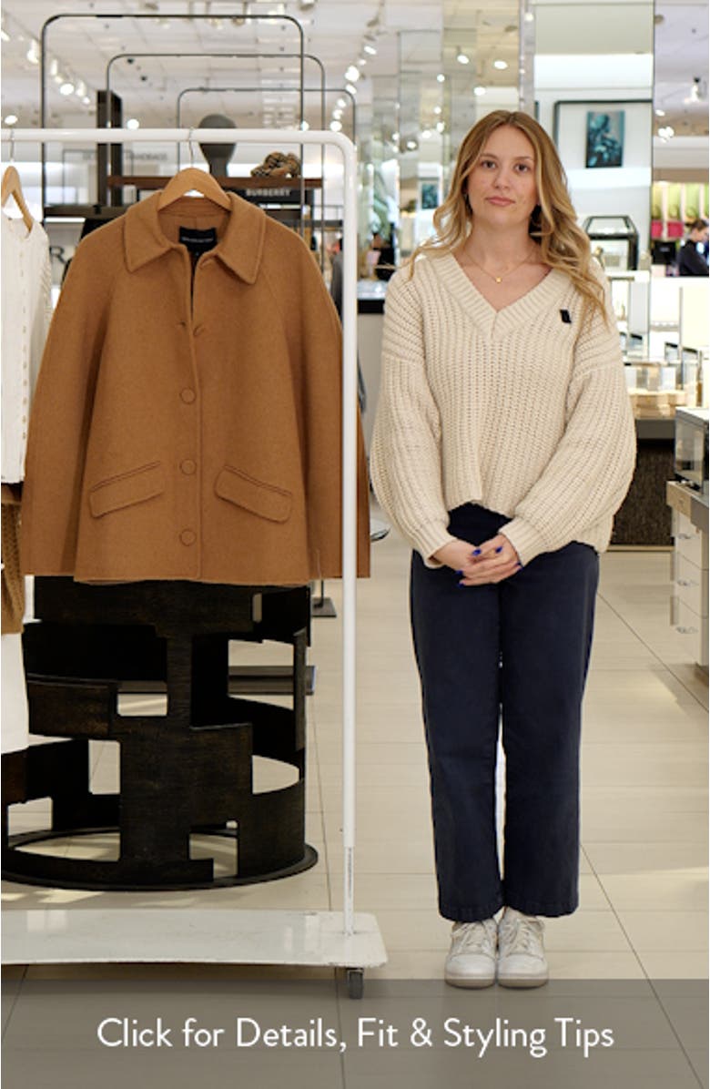 Oversize Wool Coat, sales video thumbnail