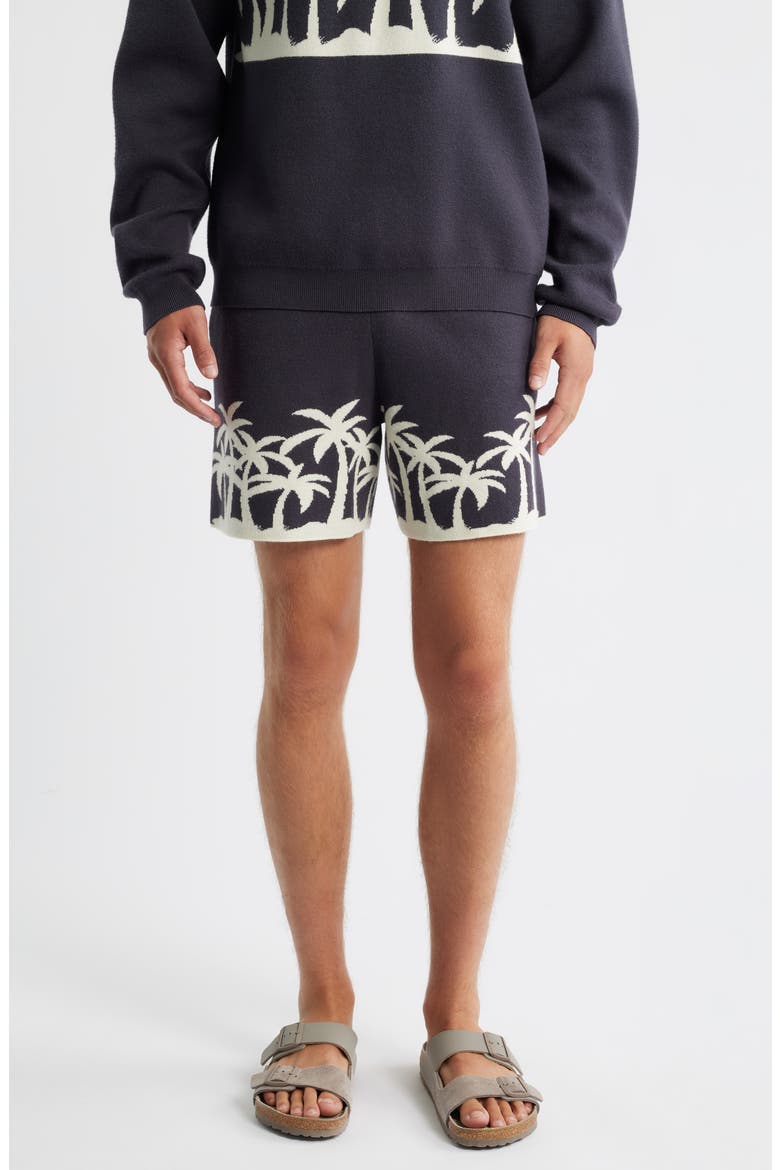 Palm Beach Knit Shorts, Main, color, GREY