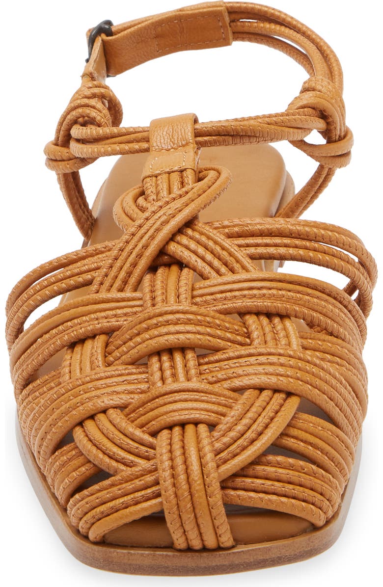 HEREU Mantella Ankle Strap Sandal, Alternate, color, Light Camel