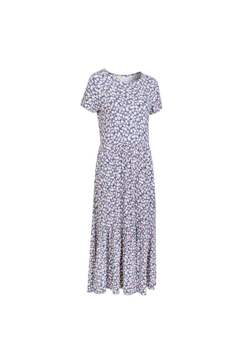 Sardinia Flowers Tiered Dress, Alternate, color, Gray