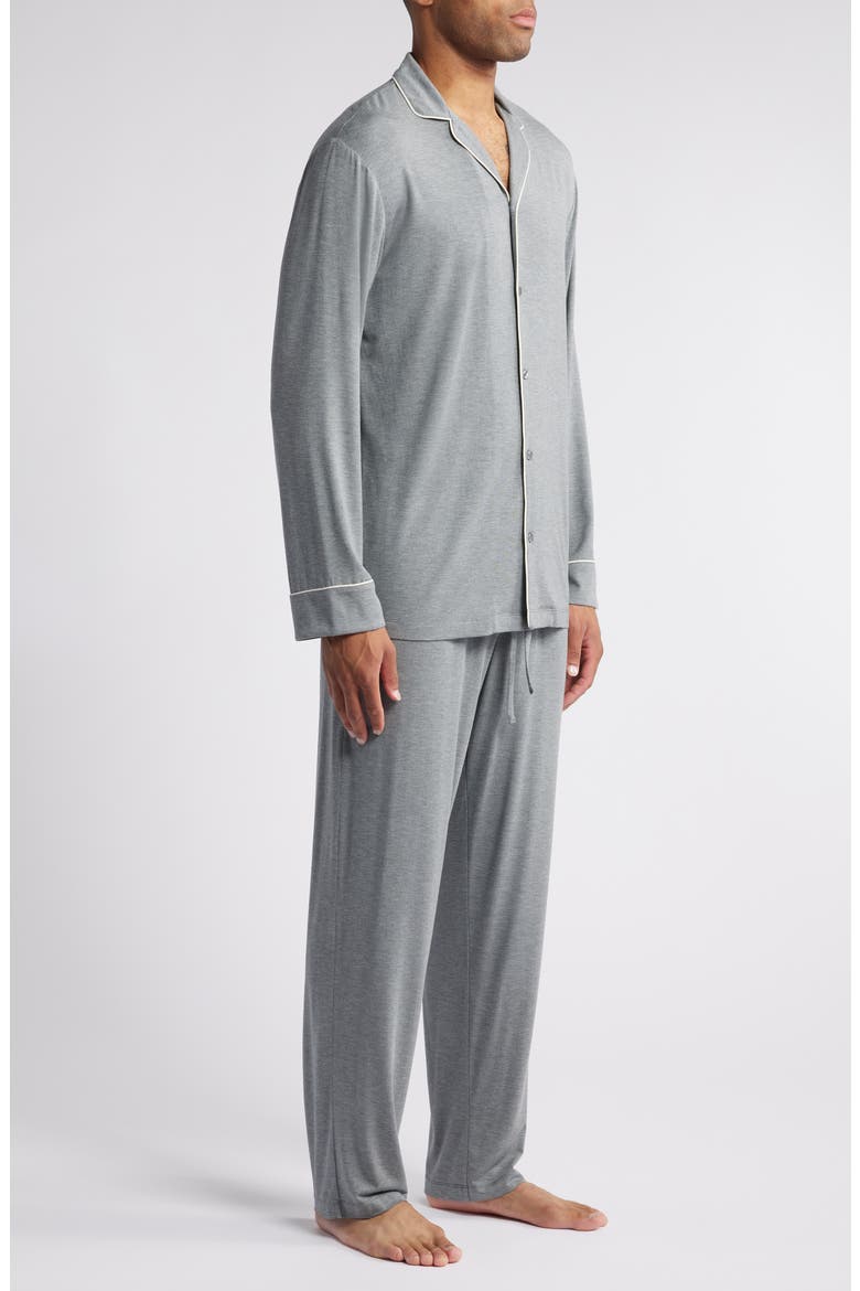 Moonlight Eco Pajamas, Alternate, color, GREY DARK HEATHER