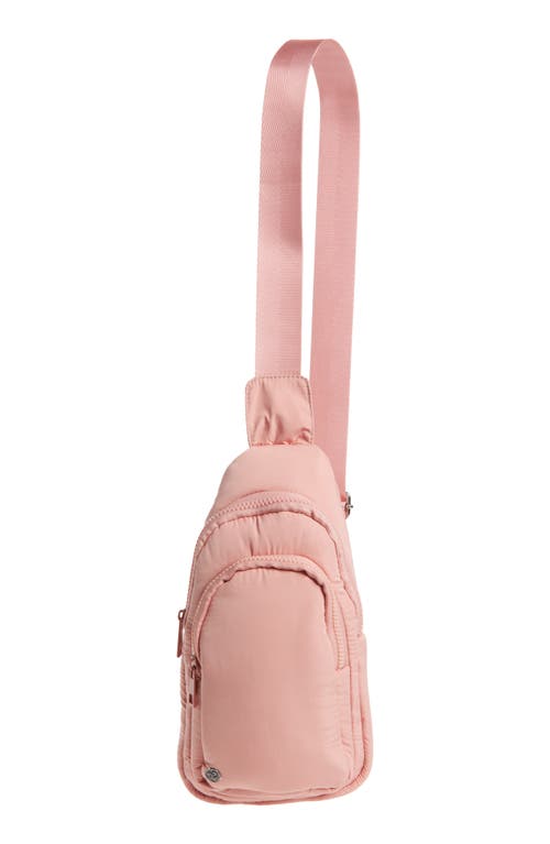 Zella Small Sling Bag in Pink Desert at Nordstrom