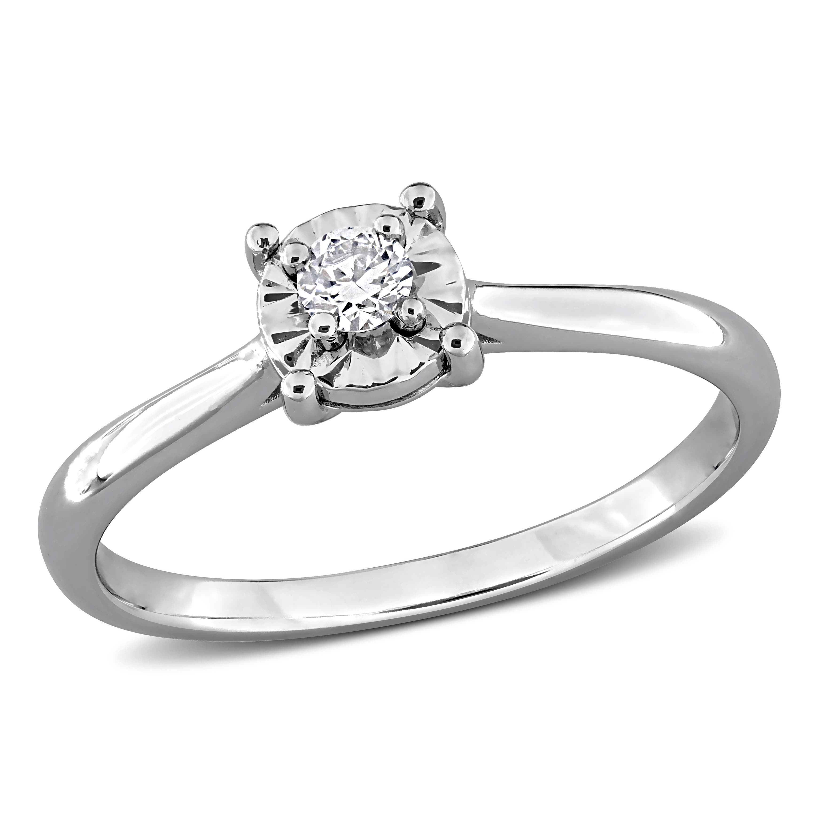 Julianna B. Lab Grown Diamond Solitaire Promise Ring (Women) | Nordstrom