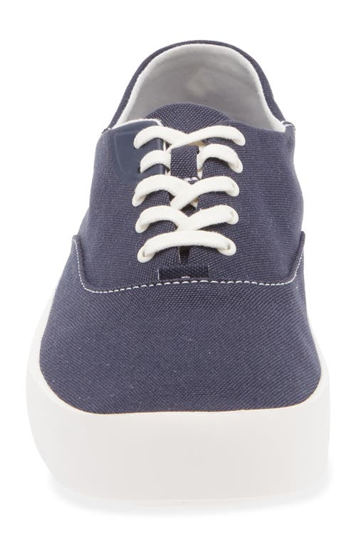 Olukai Tradewind Canvas Sneakers Mood Indigo In Blue