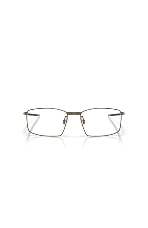 Oakley 54mm Square Optical Glasses In Gold