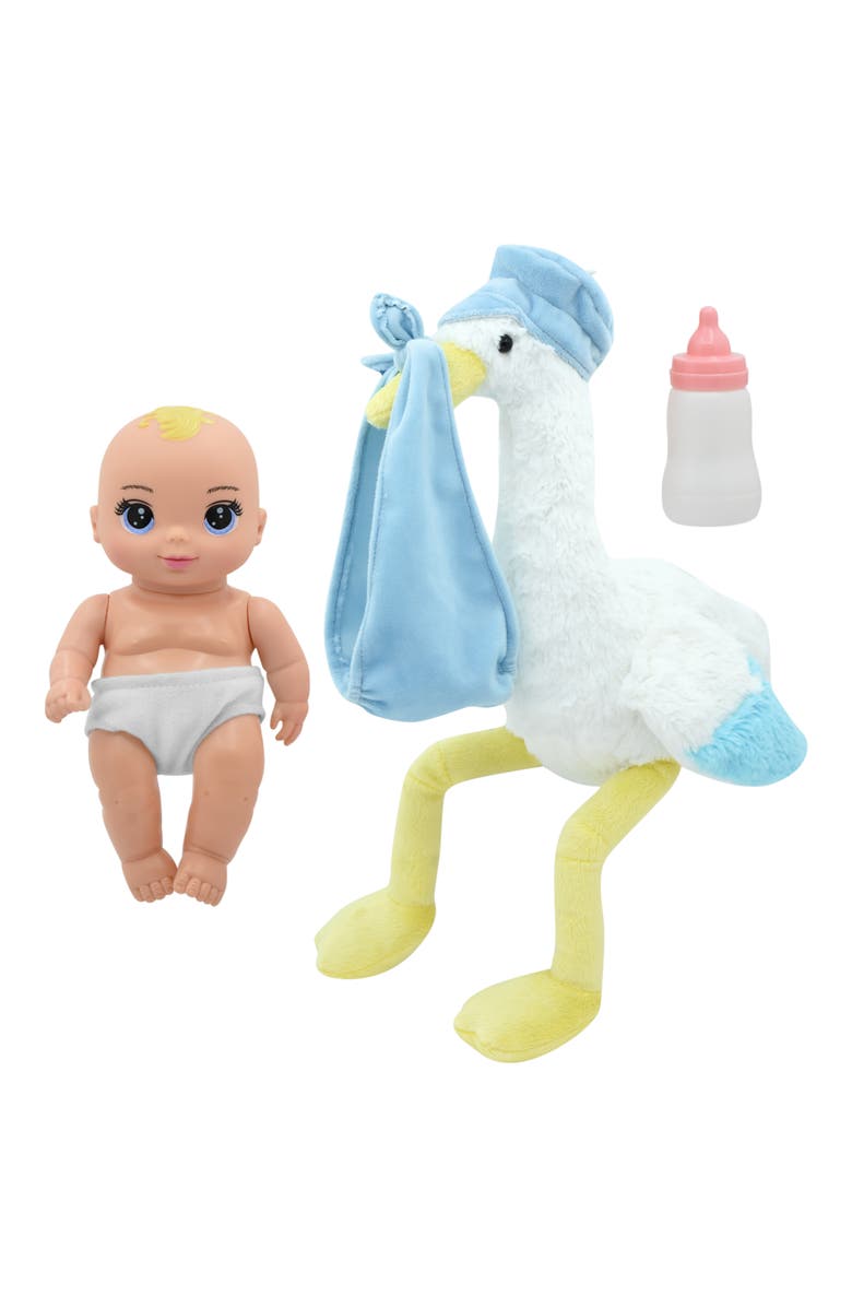 Magic Nursery 8" Special Delivery Set Blue, Main, color, Multicolored