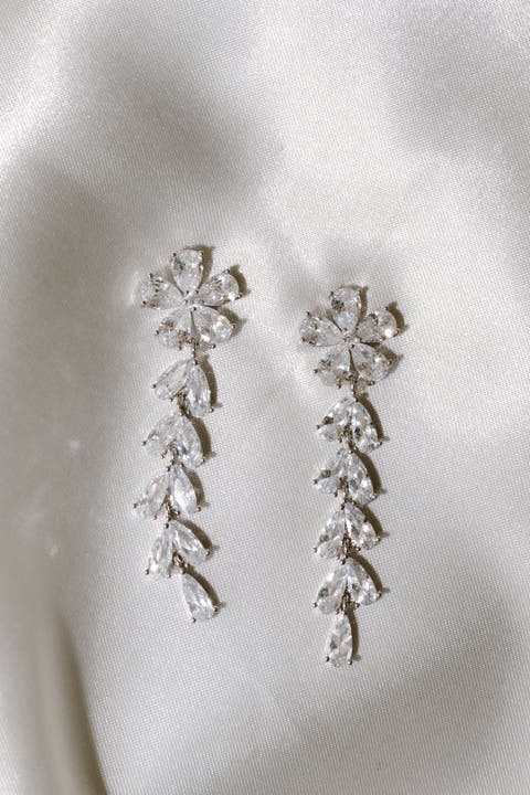 Devotion Crystal Drop Earrings