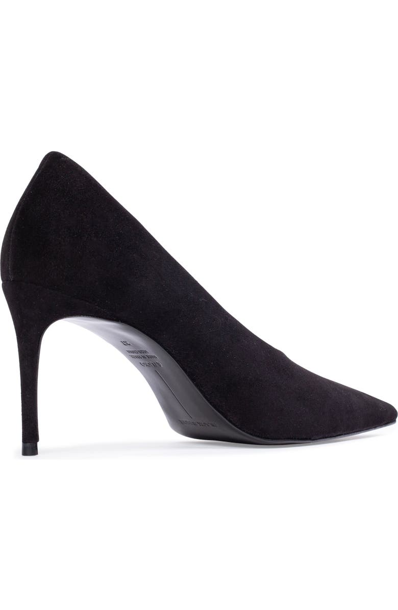 BLACK SUEDE STUDIO Jona 80 Suede Pump, Alternate, color, Black Suede