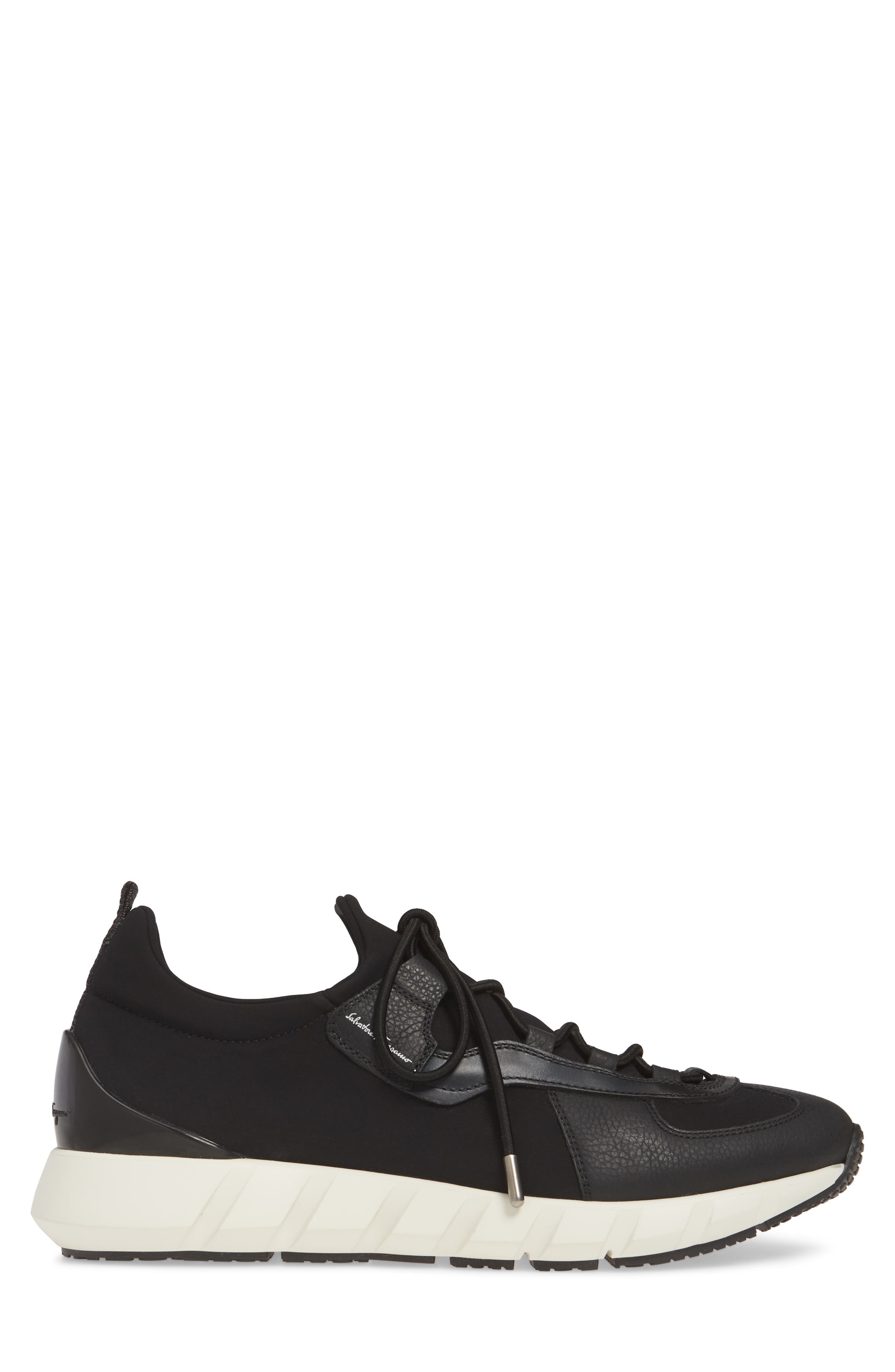 FERRAGAMO Salvatore Ferragamo Alpes Sneaker, Alternate, color, Nero