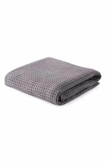 Woven & Weft Super Soft Cotton All-Season Waffle Weave Throw Blanket