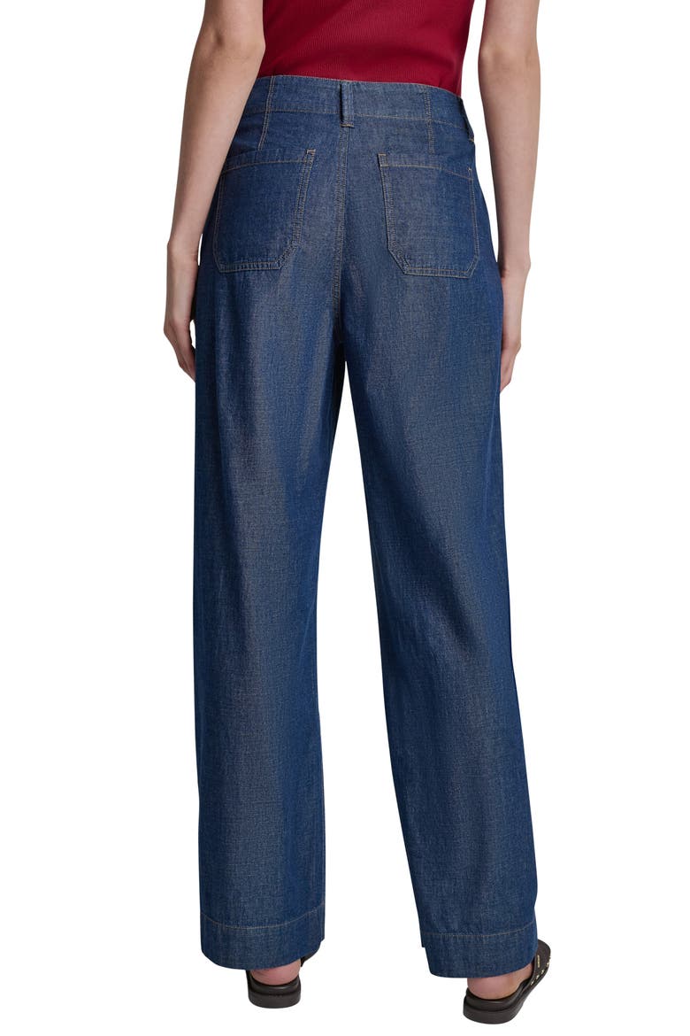 Wide Leg Ankle Jeans, Alternate, color, CROSBY WASH