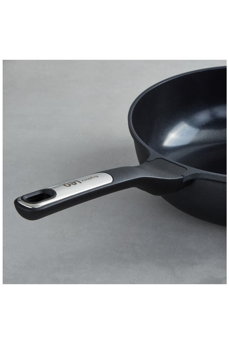 Leo Phantom Wok Pan, Alternate, color, BLACK