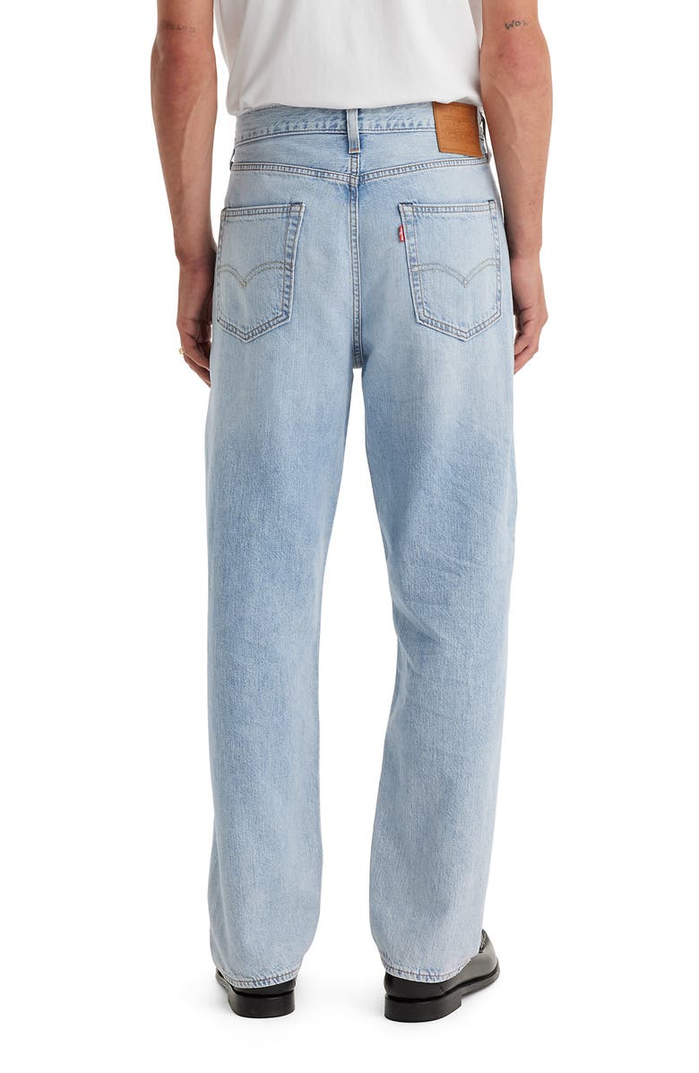 Levi's<sup>®</sup> 568<sup>™</sup> Stay Loose Cotton & Linen Jeans, Alternate, color, Varsity Academia Ltwt