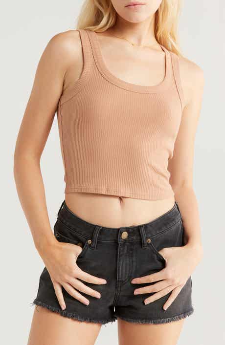 Billabong Rerun Rib Crop Tank
