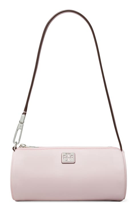 Virginia Nylon Cylinder Shoulder Bag