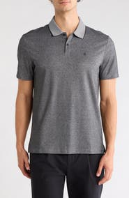 Calvin Klein Birdseye Heather Interlock Polo