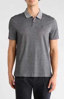 Birdseye Heather Interlock Polo
