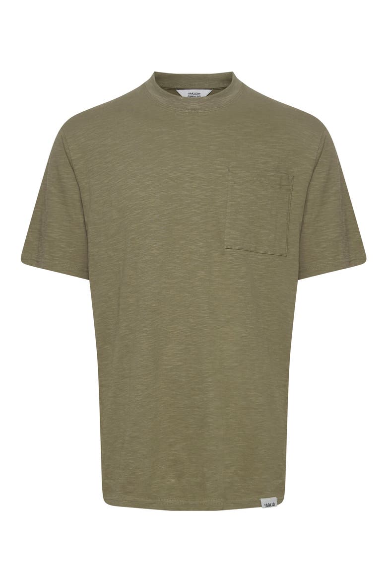 Durant Solid Cotton Pocket T-Shirt, Alternate, color, VETIVER