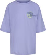 Billabong Kids' Sound Oversize Cotton Graphic T-Shirt