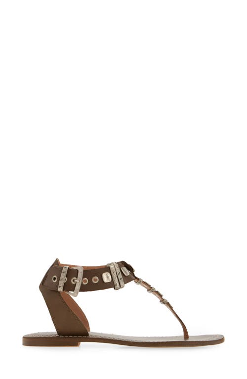 Jeffrey Campbell Leif Sandal In Olive Combo