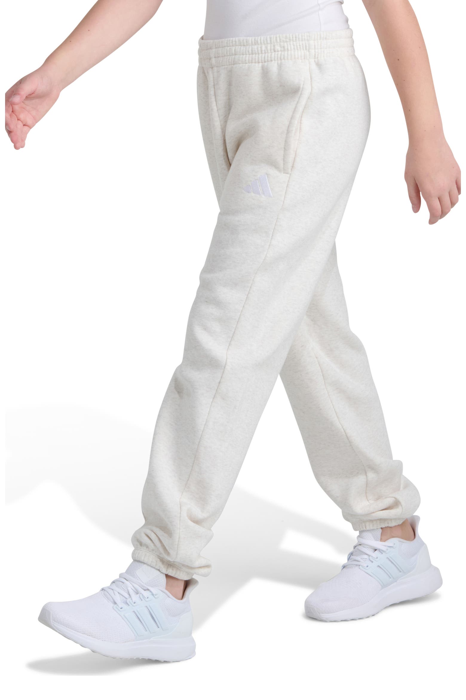 Heatther Color adidas Kids' Minimal Logo Heather Sweat Pants | Nordstrom