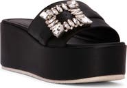 BEAUTIISOLES Dita Platform Slide Sandal