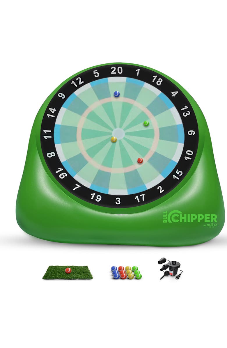 Swooc Games Bull Chipper | Giant Golf Darts, Main, color, Green
