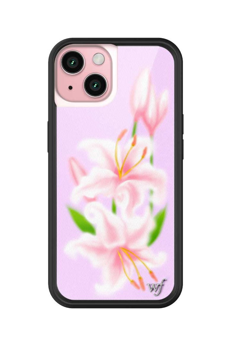 Sweet Lily iPhone Case, Alternate, color, Purple