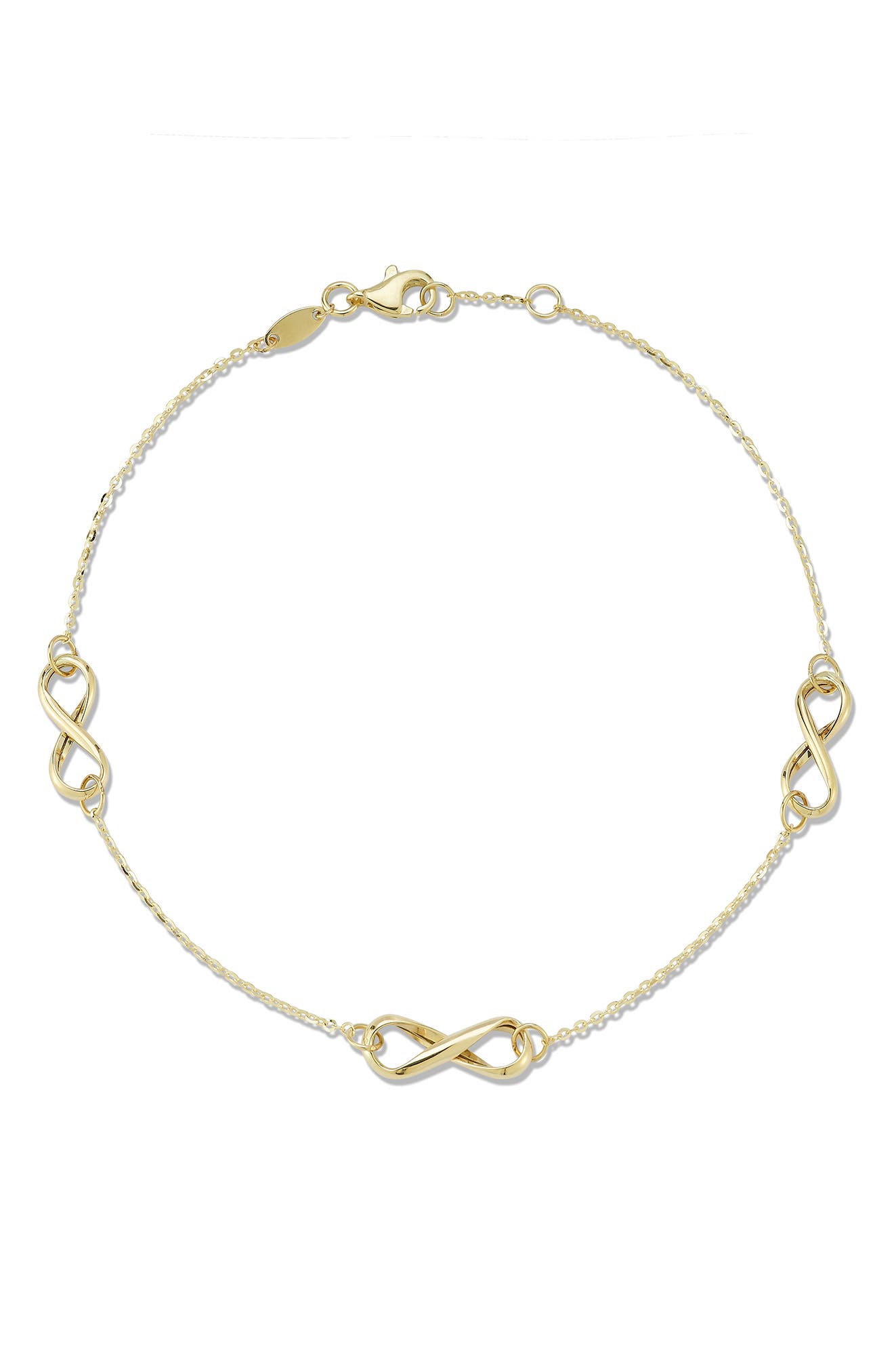 Ember Fine Jewelry Infinity Charm Anklet