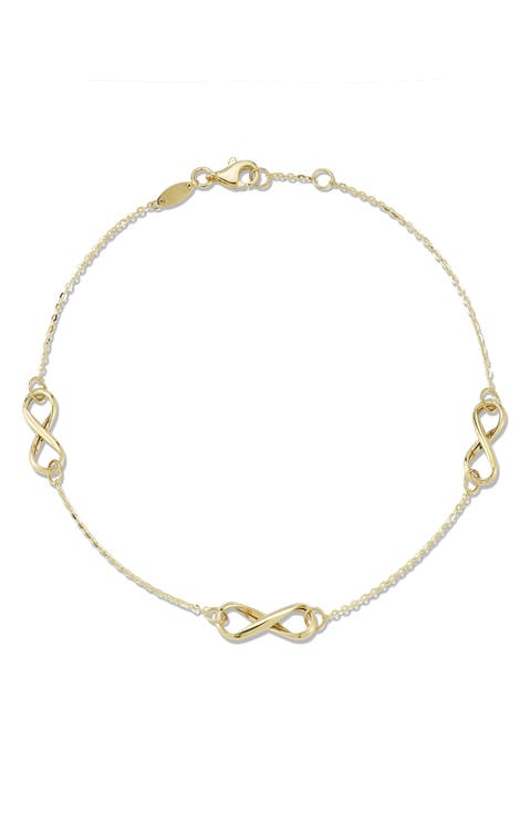 Infinity Charm Anklet