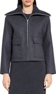 Theory Wool Blend Zip Jacket