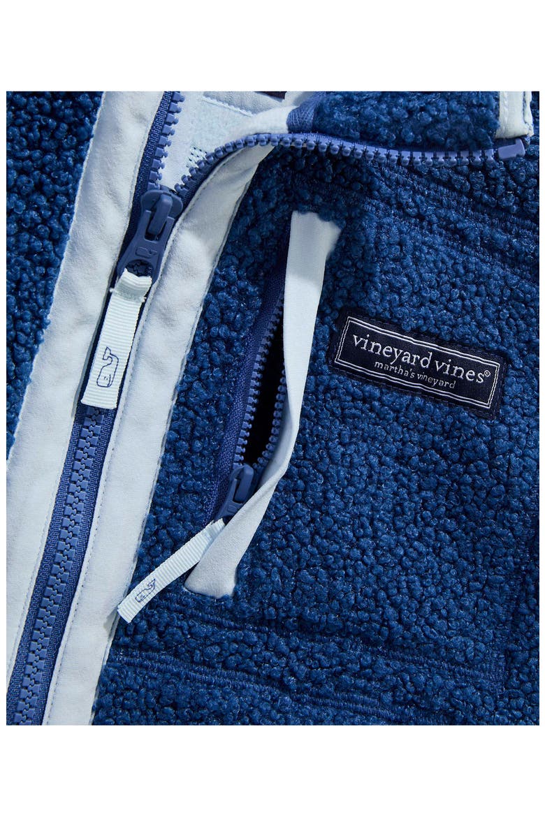 Kids' High Pile Full Zip Fleece Jacket, Alternate, color, MOONSHINE