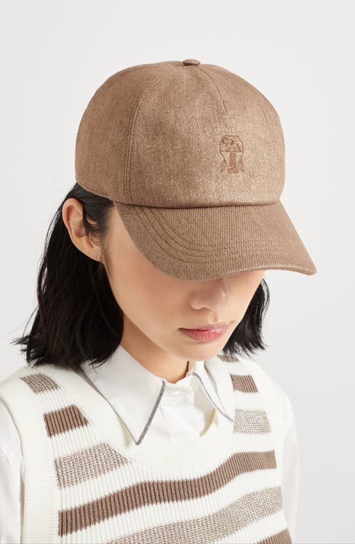 Brunello Cucinelli Baseball Cap With Logo