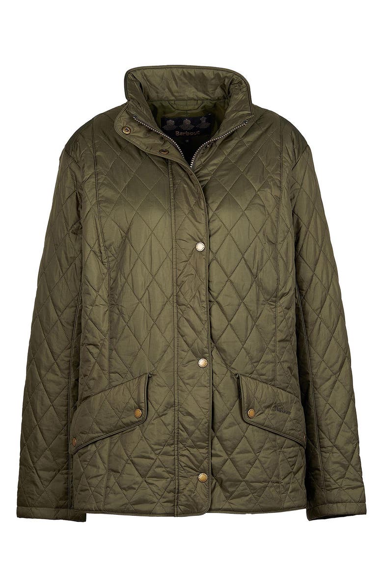 Barbour Flyweight Cavalry Quilted Jacket, Alternate, color,