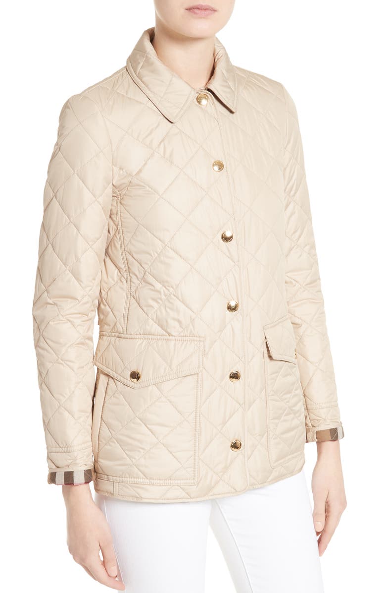 Burberry Westbridge Quilted Jacket, Alternate, color,