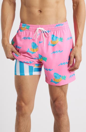 Pineapple Floaters Classic Lined 5.5-Inch Swim Trunks