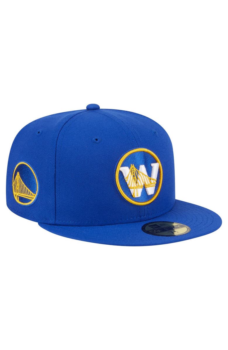 New Era Men's New Era Royal Golden State Warriors Deceptor 59FIFTY Fitted Hat, Main, color, Royal