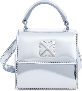 Off-White Jitney Micro Mirror Top Handle Crossbody Bag
