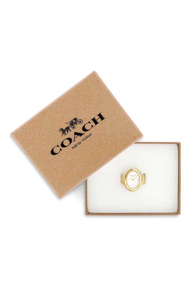 Sammy Ring Watch, 18mm x 22.5mm, Alternate, color, GOLD