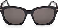 TOM FORD Haylay 53mm Square Sunglasses