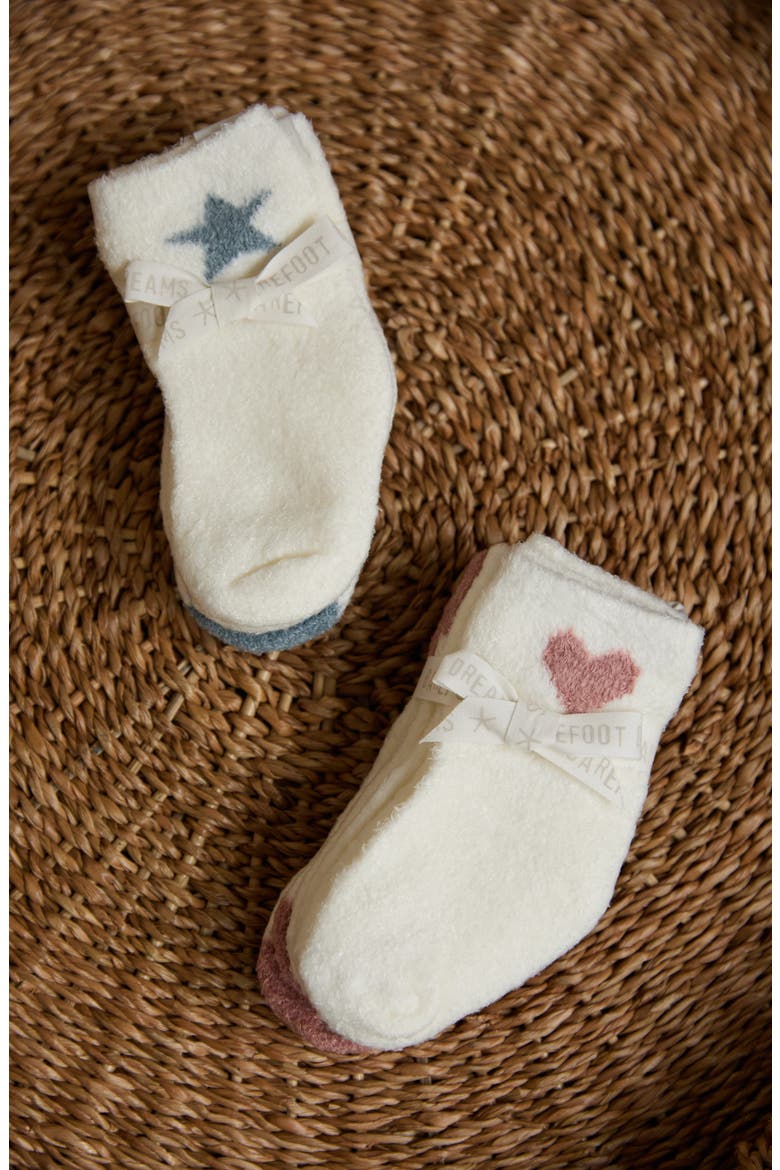 CozyChic Lite® 3-Pack Sock Set, Alternate, color, ROSE QUARTZ-PEARL