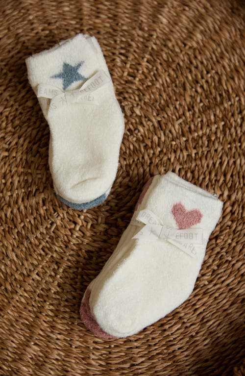 Barefoot Dreams Cozychic Lite® 3-pack Sock Set In White