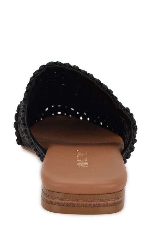 Nine West Campton Mule In Black