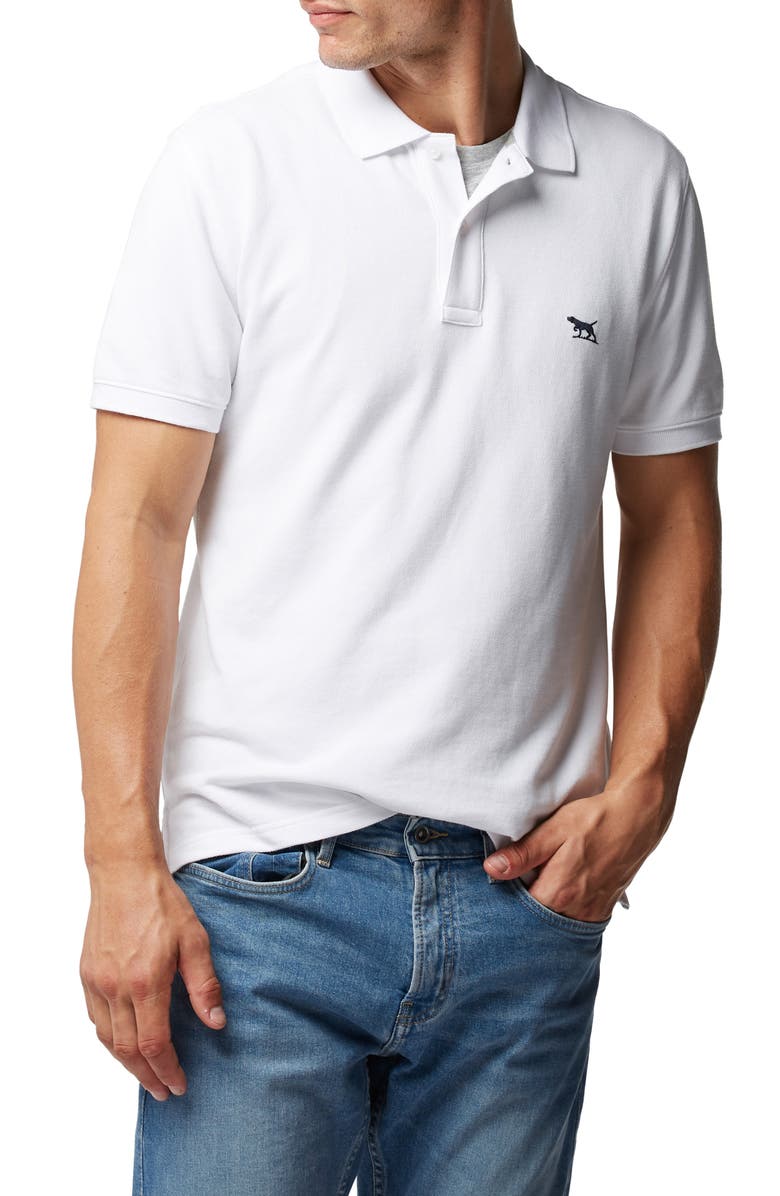 Rodd & Gunn Gunn Piqué Sports Fit Cotton Polo, Main, color, Coconut