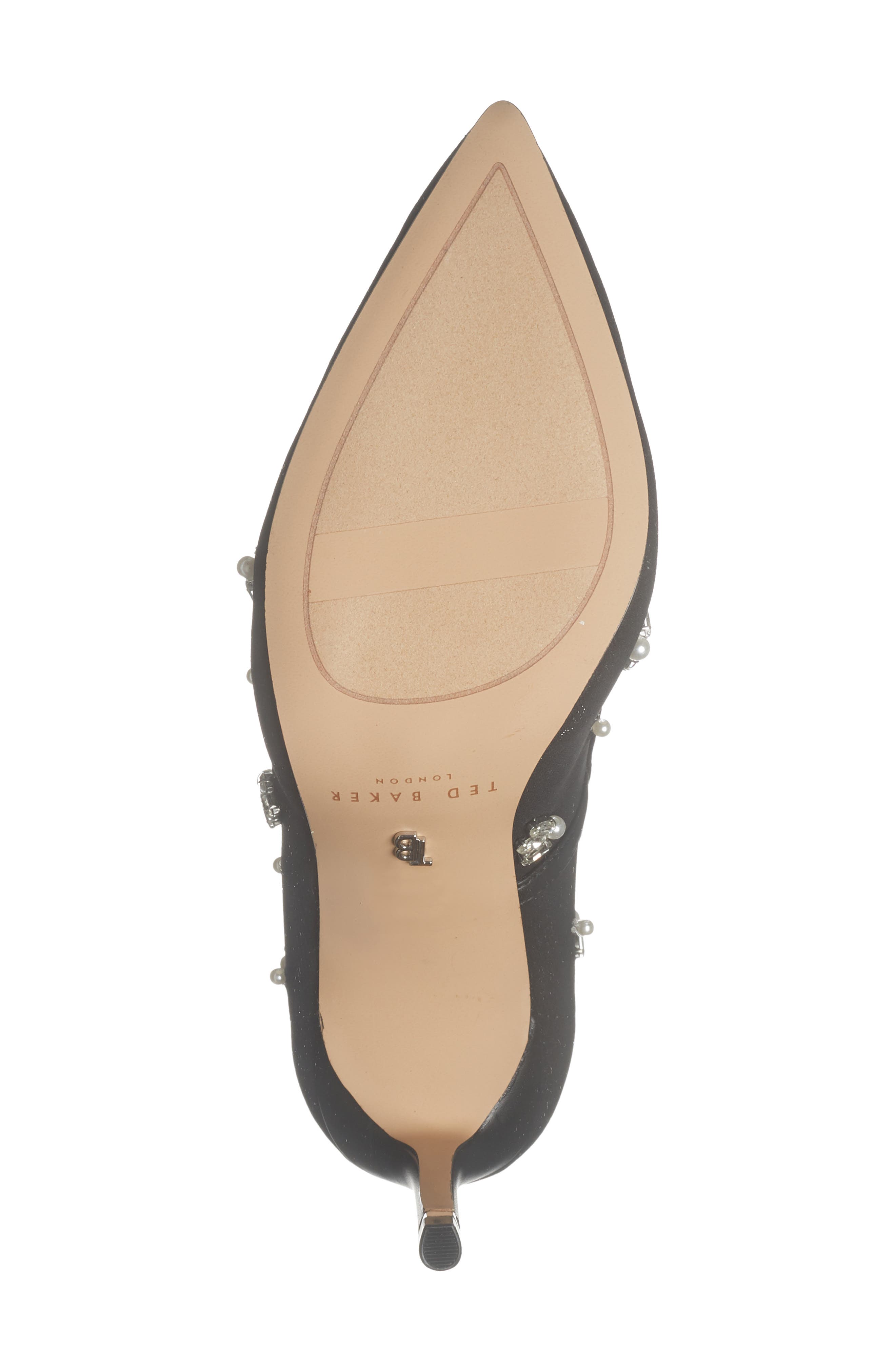 Ted Baker London Charlotte Embellished Pump, Alternate, color, Black