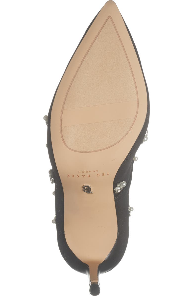 Ted Baker London Charlotte Embellished Pump, Alternate, color, Black