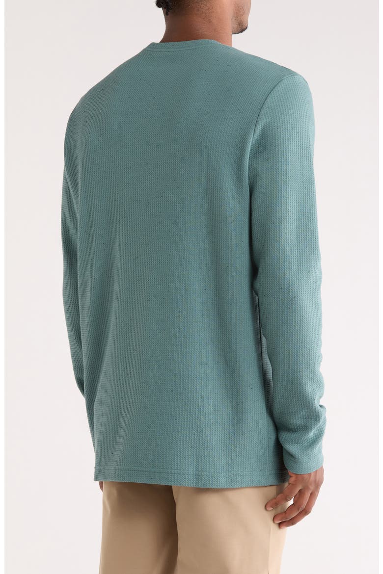 Cloud Waffle Crewneck Tee, Alternate, color, SILVER PINE