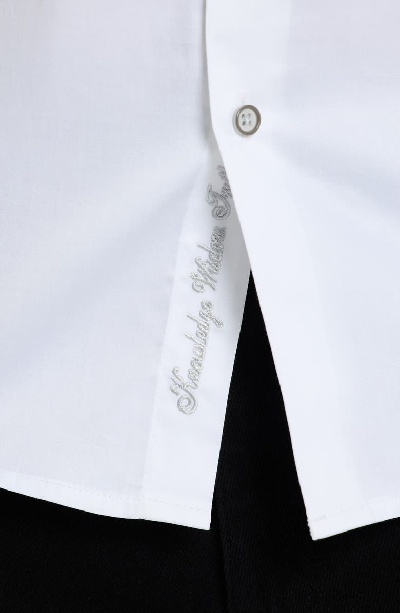 Robert Graham Dean Martini Cotton Dress Shirt, Alternate, color, White